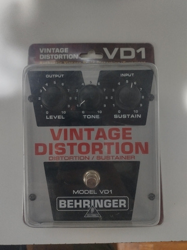 Pedal De Distorsión Behringer 