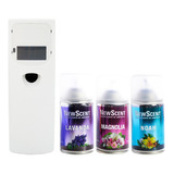 Newscent Dispenser Automático + X3 Aromatizador De Ambiente