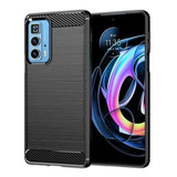 Funda Anti Impacto Carbono Compatible Con Moto Edge 20 Pro