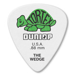 Palheta Dunlop Tortex Wedge 424p 0.88mm Com 12