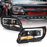 Set De Faros  Led Neon Tube Drl Chevy Colorado 15-22