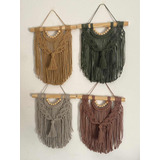 Tapiz Macramé 25x30cm Wallhanging Deco Home