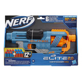 Pistola Lanza Dardos Nerf Elite 2.0 Commander Rd-6 Recoleta