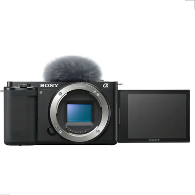 Sony Alpha ZV-E10 ILCZVE10 sin espejo color negro | Envío gratis