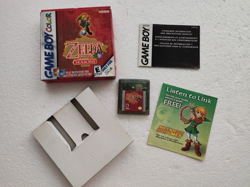 The Legend Of Zelda Oracle Of Seasons Juego Fisi Gameboy Gbc