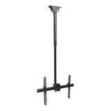 Soporte De Techo Ovaltech 37-70pLG 50kg Negro Ovtv-c3770 /vc