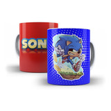 Mug Vaso Taza Ceramica Sonic