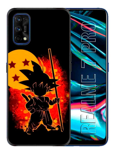 Funda Tpu Realme 7 Pro Goku Art Dbz 7 5g 8 Pro Vegeta