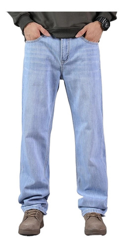 Plus Size Jeans Casual Algodón 29-48 Bolsillo Bordado
