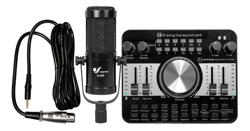 Venetian Kit De Streaming Estudio Grabacion Y Microfono V3