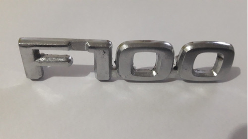 Emblema F100 82/83 Usado Original Metal