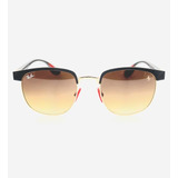 Lentes De Sol Ray-ban Clubmster Ferrari Rb3698m