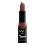 Labial Nyx - Suede Matte Lipstick - Free Spirit - Vegano