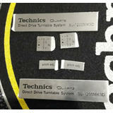 Kit Ornamentos Technics Mk2 - Pioneer - Gradiente - Polivox