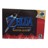 Zelda Ocarina Of Time Master Quest Juego Físico Caja Reprodu