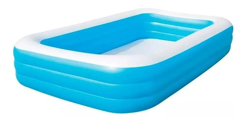 Piscina Inflable Rectangular Bestway 54009 De 3.05m X 1.83m X 56cm 1161l Azul