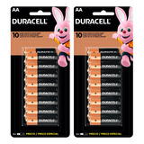 Pilha Duracell Alcalina Aa 16un - Kit  2 Und