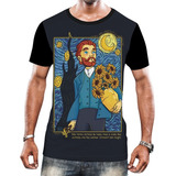 Camisa Camiseta Artista Van Gogh Impressionista Pintor Hd 16