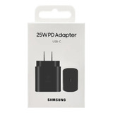 Cargador Samsung Carga Rápida 25w Tipo C Original Sin Cable