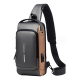 Bolso Bandolera Antirrobo Impermeable Con Usb A