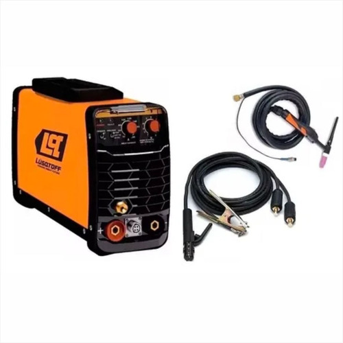 Soldadora Inverter Lüsqtoff St-200 Naranja 50hz 220v