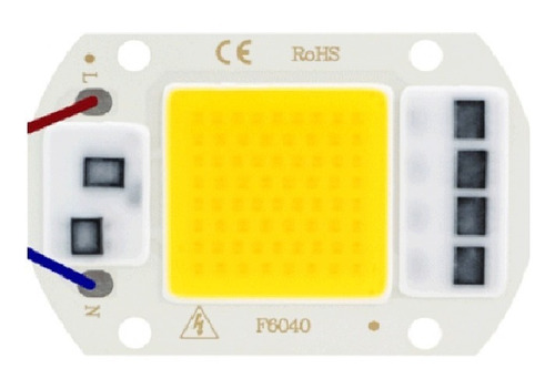 Chip Led Cob, 50w, Blanco Frio, 110v. 