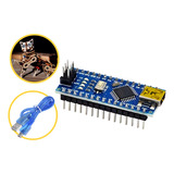 Placa Nano Atmega328 Ch340 Compativel Com Arduino V3