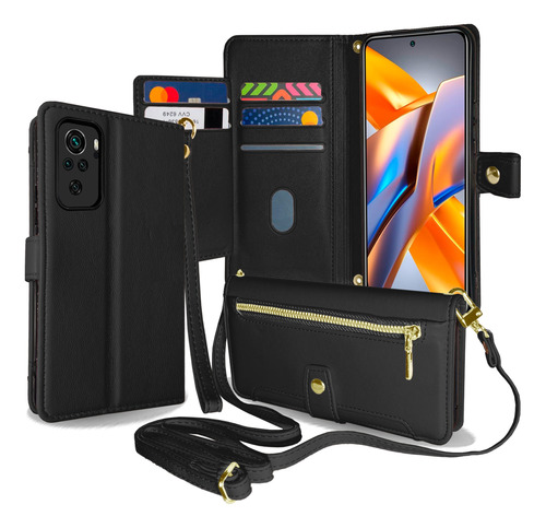 Funda Bolso Para Xiaomi Poco Redmi + Kit 2 Micas Cristal