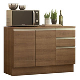 Mueble Cocina Para Fregadero Madesa Glamy 120 Cm Ct Marron