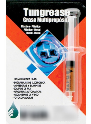 Tungrease Grasa Multiproposito Jeringa 5cc