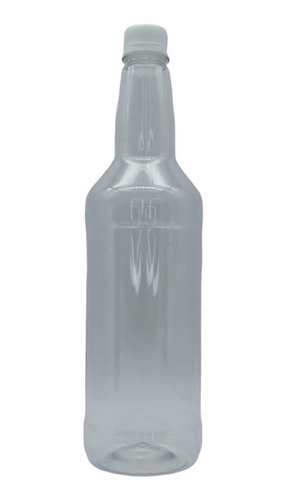 Botella Envase Licorera Pet 1 Lt Tapa Seguridad (36 Pza)