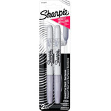 Sharpie Caneta Marcador Permanente Metálico Prata