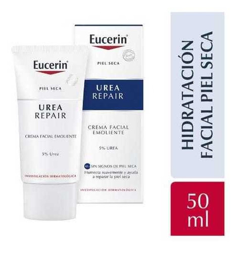 Eucerin Urearepair Crema Facial Humectante Urea 5% 50ml