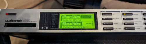 Tc Electronic M3000 Reverb, Delay, Etc