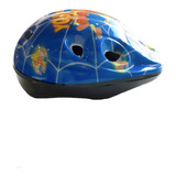 Casco Para Bicicleta Skate Roller Patin Infantil Niño - Niña Color Azul Talle Unico