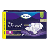 Fralda Geriátrica Tena Slip Noturna G Leve 24 Pague 22