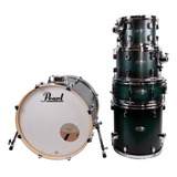 Bateria Pearl Decade Maple Series 5 Cuerpos Sin Fierros Color Deep Forest Burst