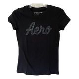 Aeropostale Remera C/ Estampa Lentejuelas