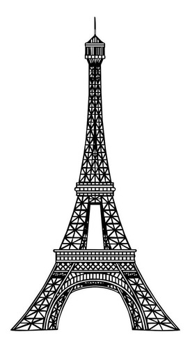 Vinilos Decorativos Pegatina  De La Torre Eiffel Parí Vpd14