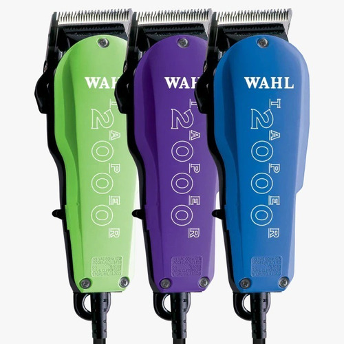 Maquina Wahl Tapper 2000 Colores 8472-700(morado,verde,azul)
