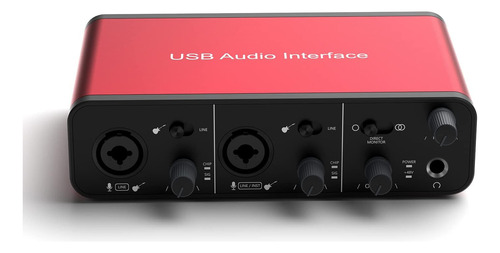 Interfaz De Audio Usb - Interfaz De Audio Para Computadora C