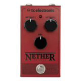 Pedal Efecto Guitarra Tc Electronic Nether Octaver