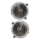 New Headlight Set For 2003-2004 Jeep Liberty Driver And  Vvd