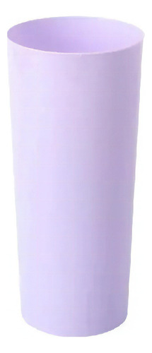 Vaso Trago Largo 280ml Pastel Colores Cotillon Fiesta X 10 U Color Lila Pastel