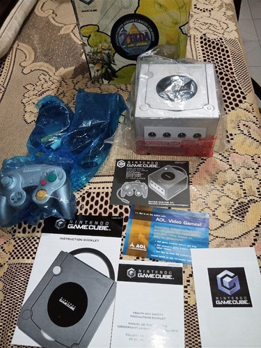 Gamecube Edición Zelda Y Star Fox Con Caja,manuales Sin Jueg