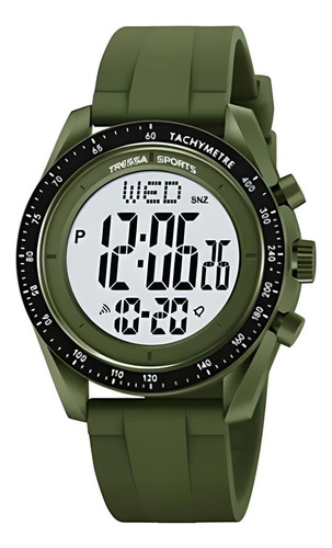 Reloj Tressa Caucho Digital Hombre Jairo-02 Agente Oficial 