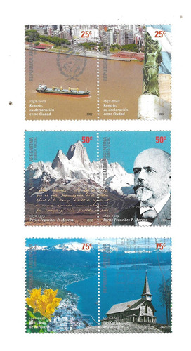 Argentina Mint 2002 150 Aniversario Serie 3197/02 Gj 6 Val  