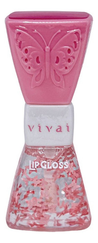 Gloss Brilho Labial Menina Infantil Glitter Fofo Lip - Vivai