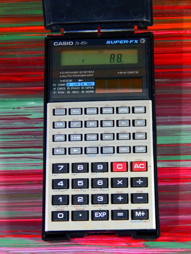 Calculadora Solar Casio Fx - 85 V  - B10-