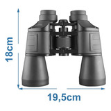 Binocular Shilba Adventure Hd 10x50 Tecnologia Japonesa Color Negro